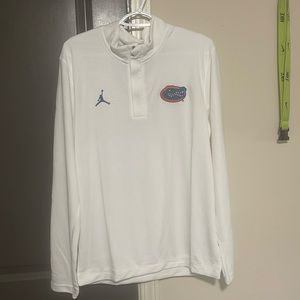 White Jordan x Florida Gator Quarter Zip